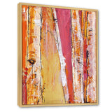 Orange Glam Natural Wood
