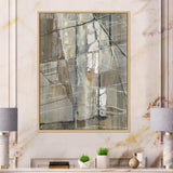 Grey Silver Geometric Composition