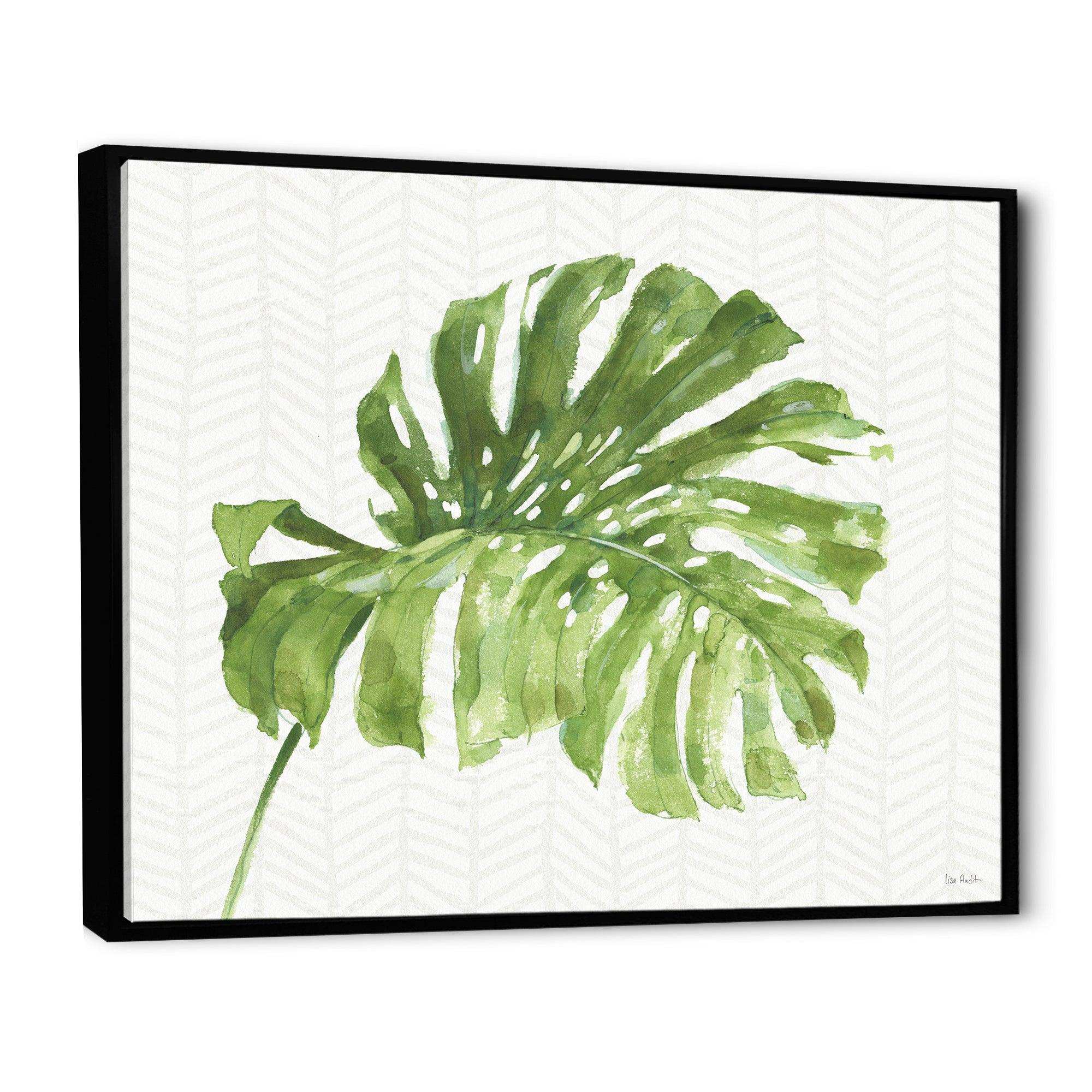 Mixed Botanical Green Leaves V