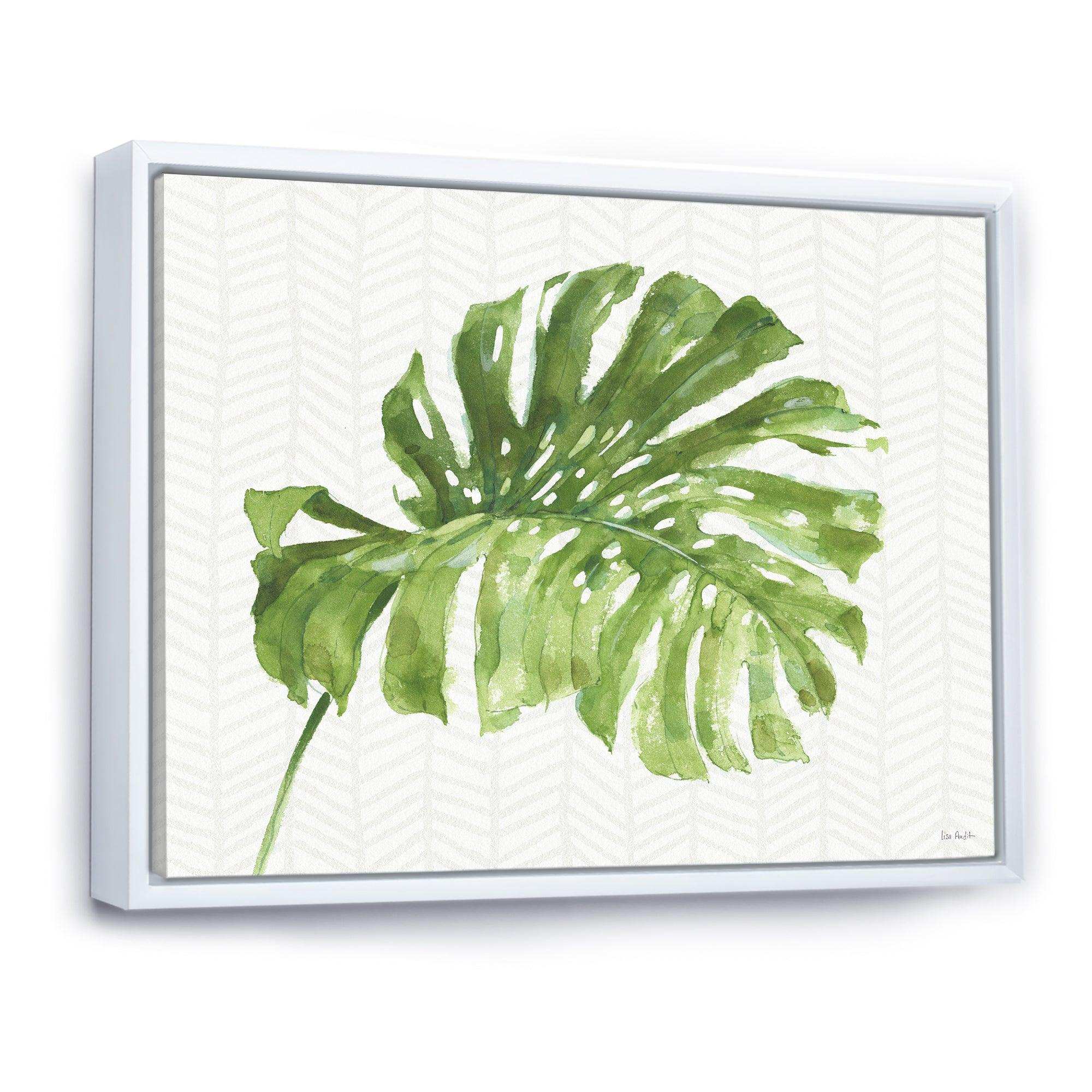 Mixed Botanical Green Leaves V