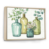 Mixed Botanical Green Leaves VIII