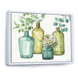 Mixed Botanical Green Leaves VIII