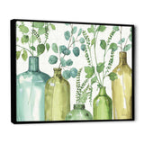 Mixed Botanical Green Leaves I0