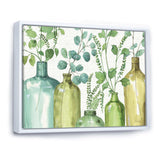 Mixed Botanical Green Leaves I0