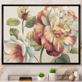 Romantic Dark Rose Blossing Flowers