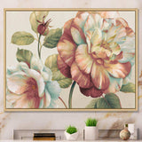 Romantic Dark Rose Blossing Flowers