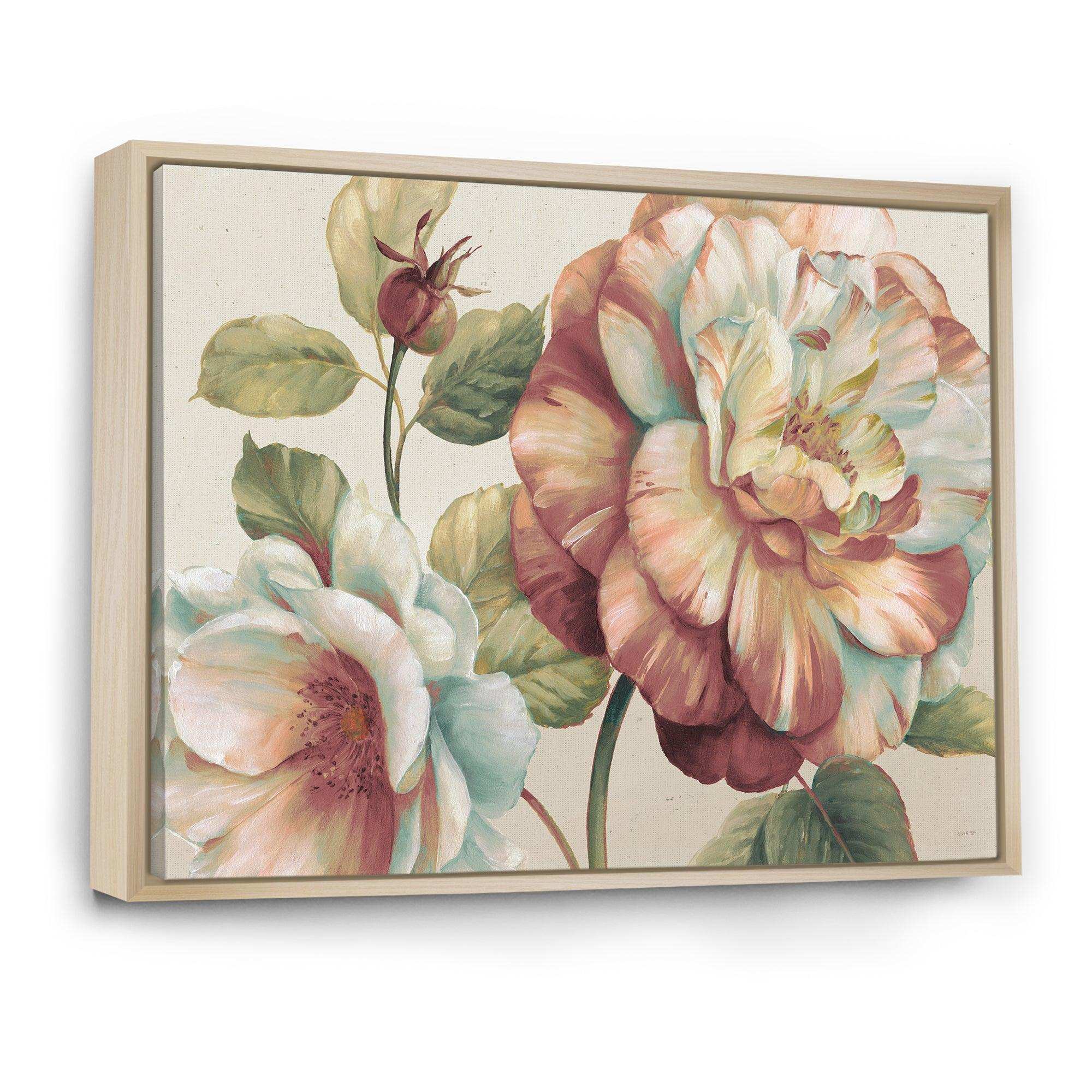 Romantic Dark Rose Blossing Flowers