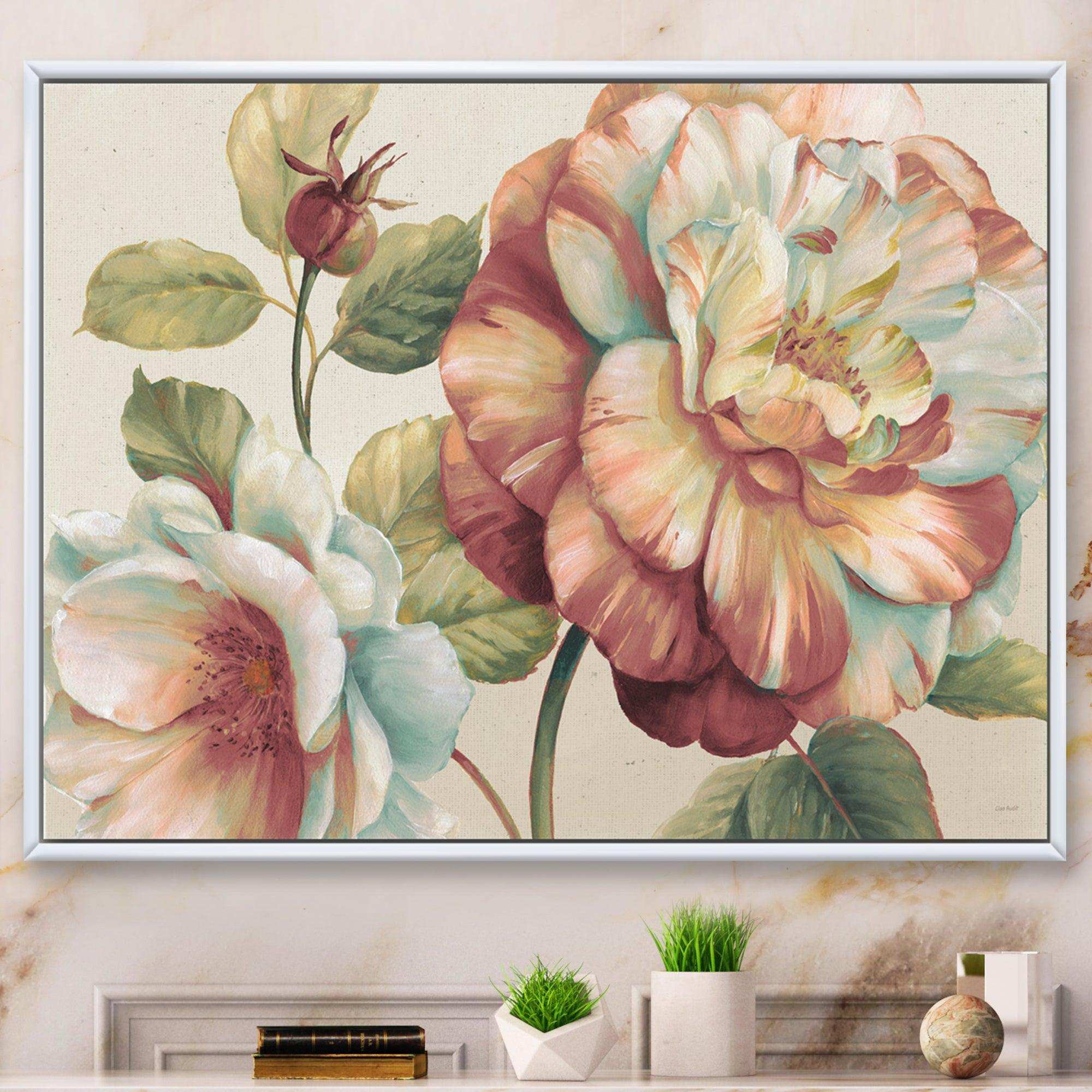 Romantic Dark Rose Blossing Flowers