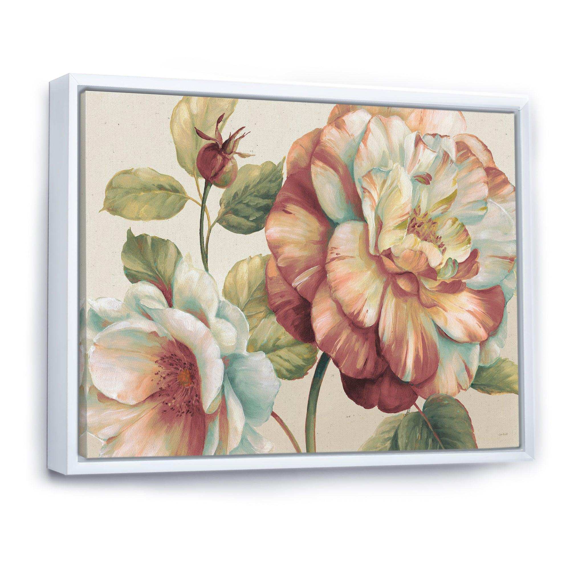 Romantic Dark Rose Blossing Flowers