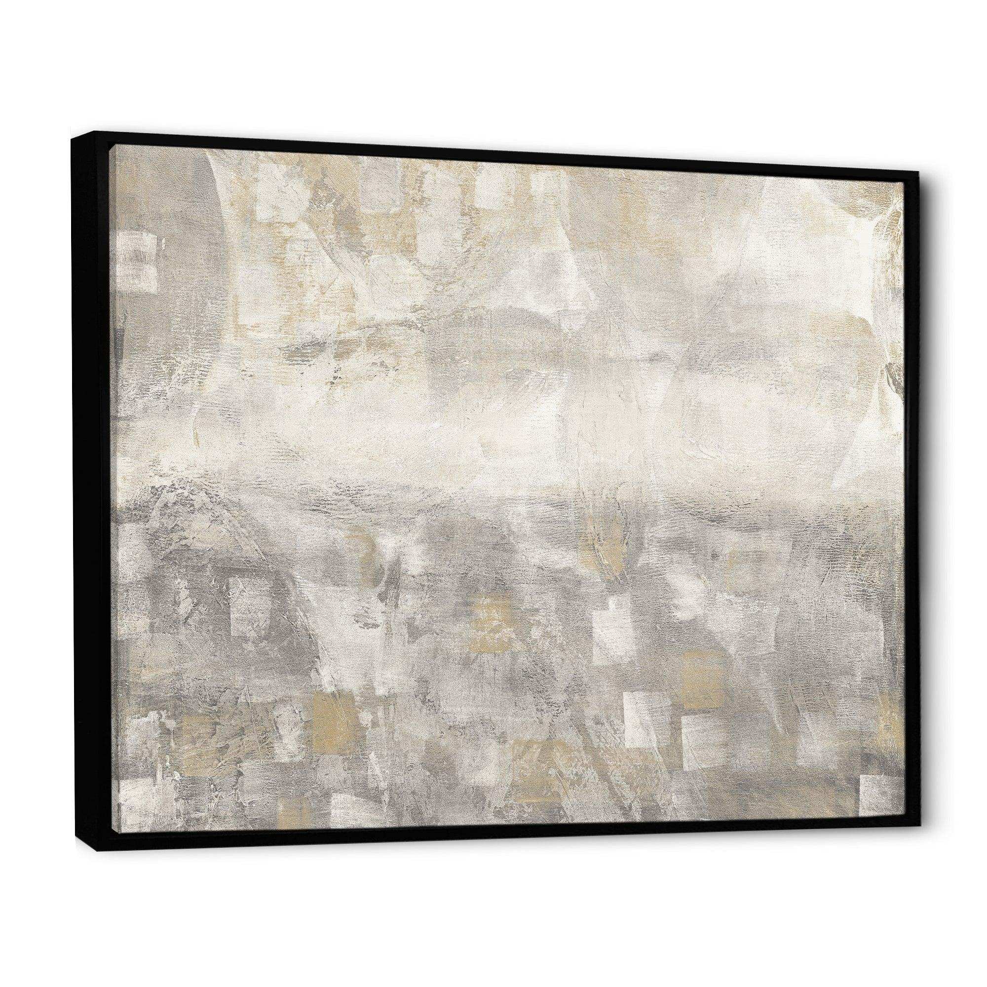 Gray Abstract Watercolor