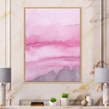 Pink Abstract Watercolor