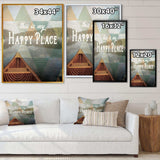 Lake House Happy Quote