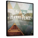 Lake House Happy Quote