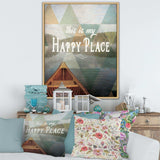 Lake House Happy Quote