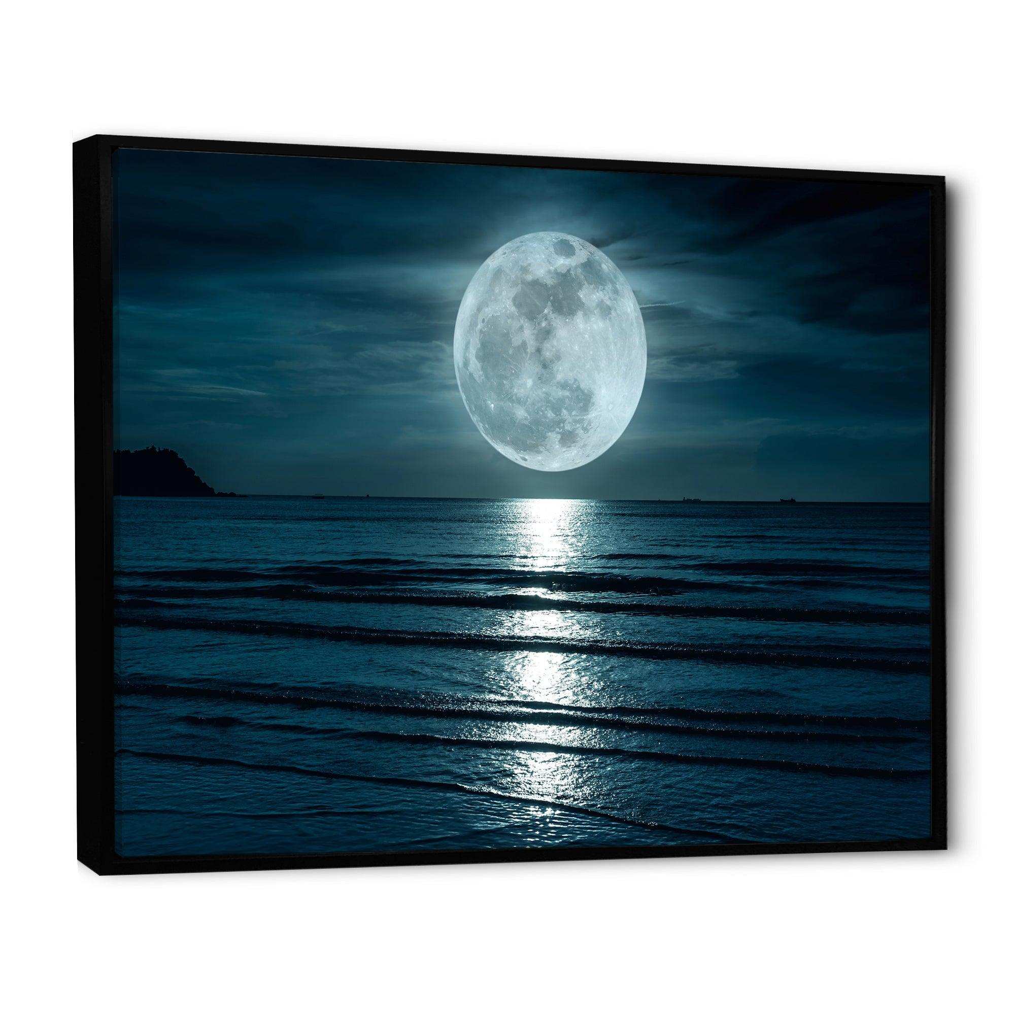 Super Moon Over The Sea I