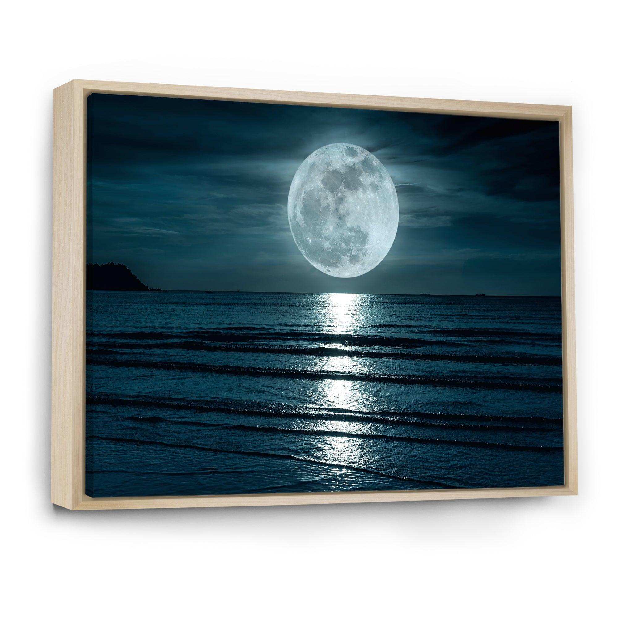 Super Moon Over The Sea I
