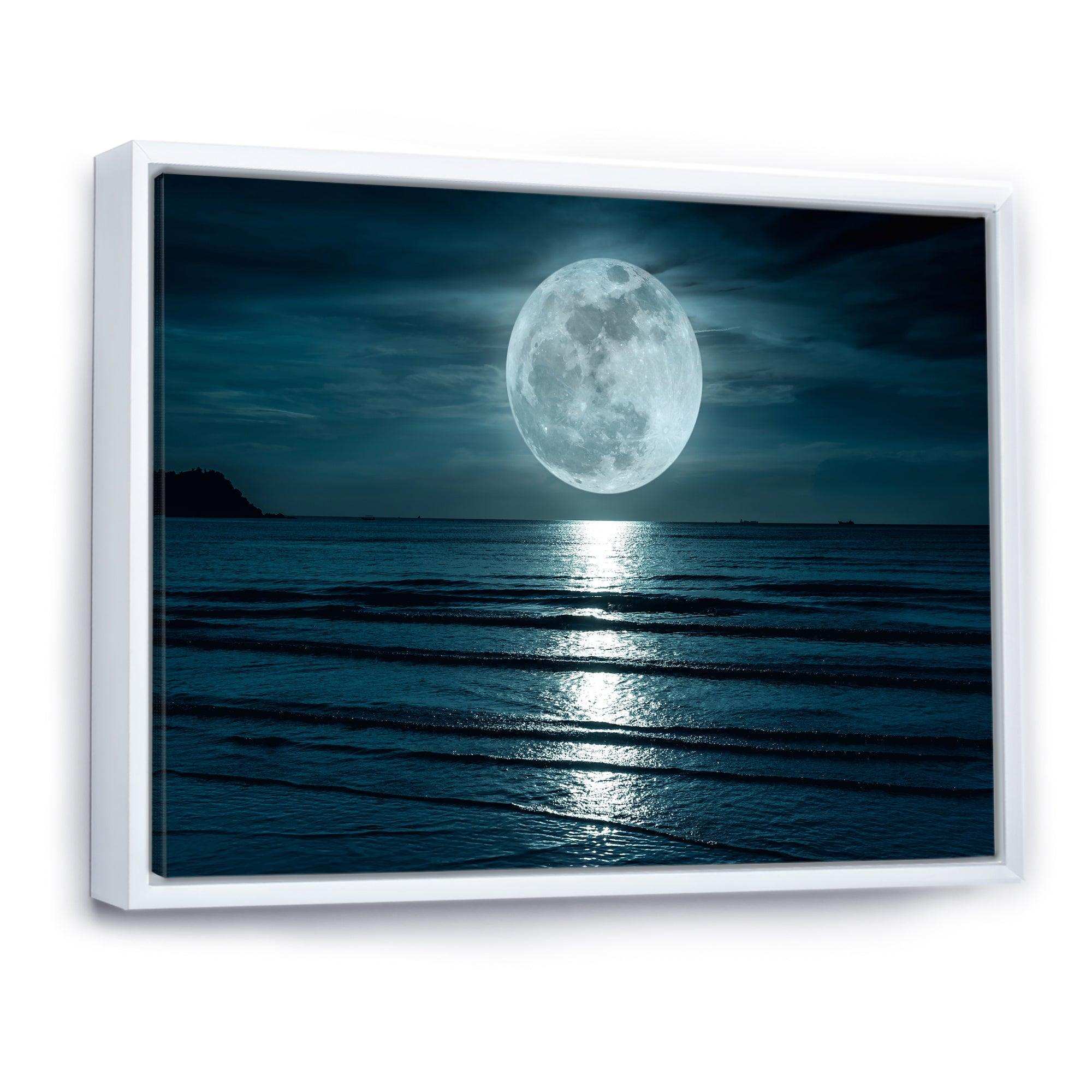 Super Moon Over The Sea I