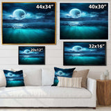 Romantic Moon Over Deep Blue Sea II