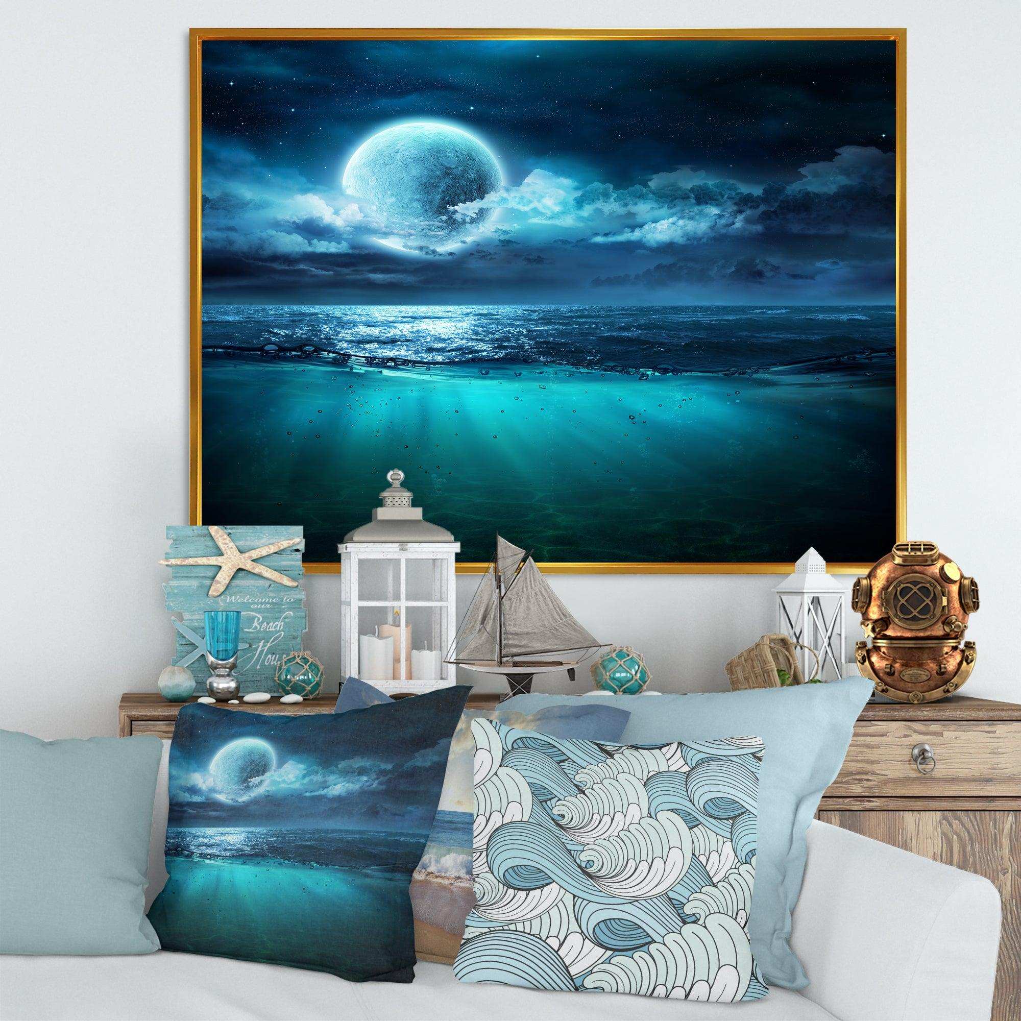 Romantic Moon Over Deep Blue Sea II