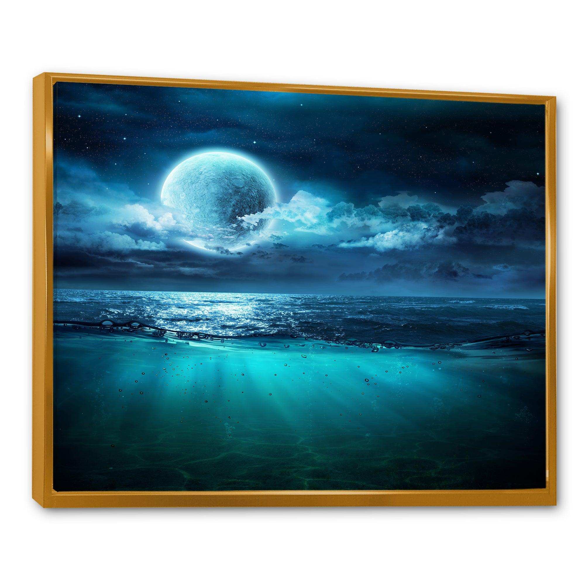Romantic Moon Over Deep Blue Sea II