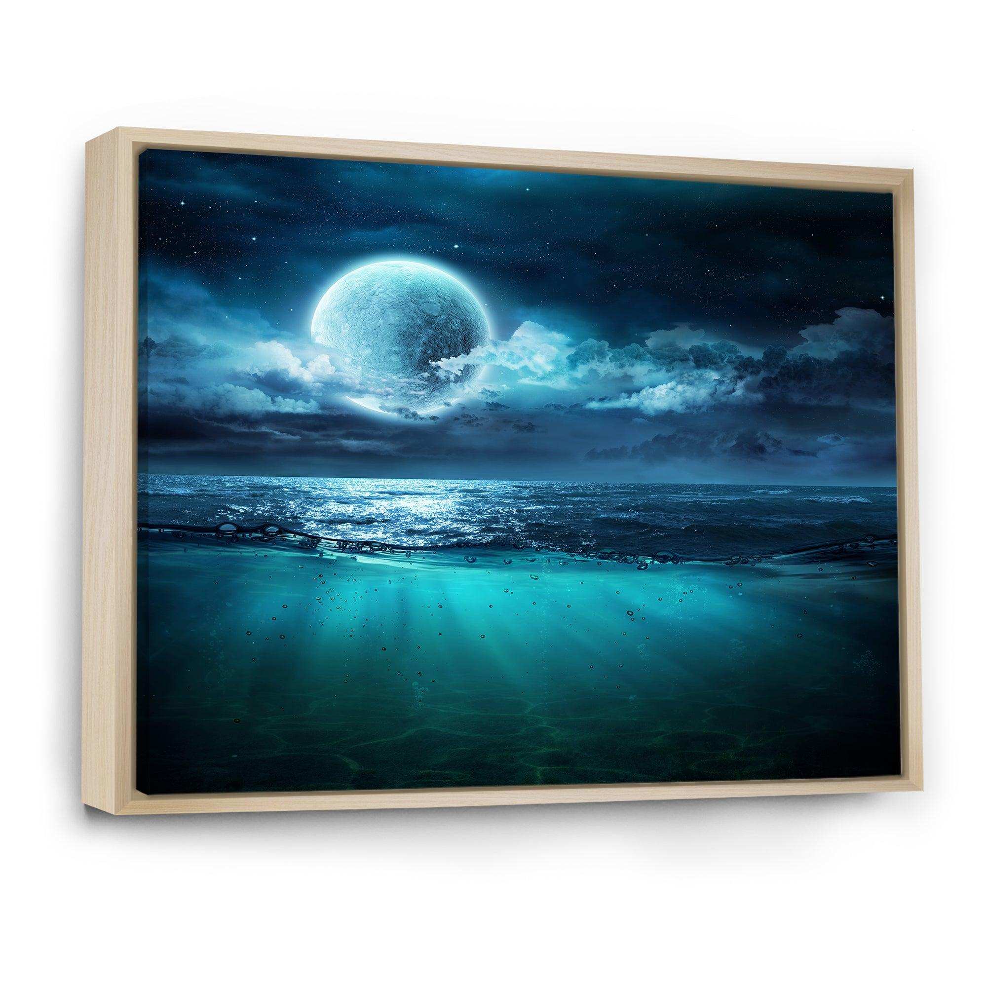 Romantic Moon Over Deep Blue Sea II