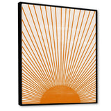 Orange Sun Print III