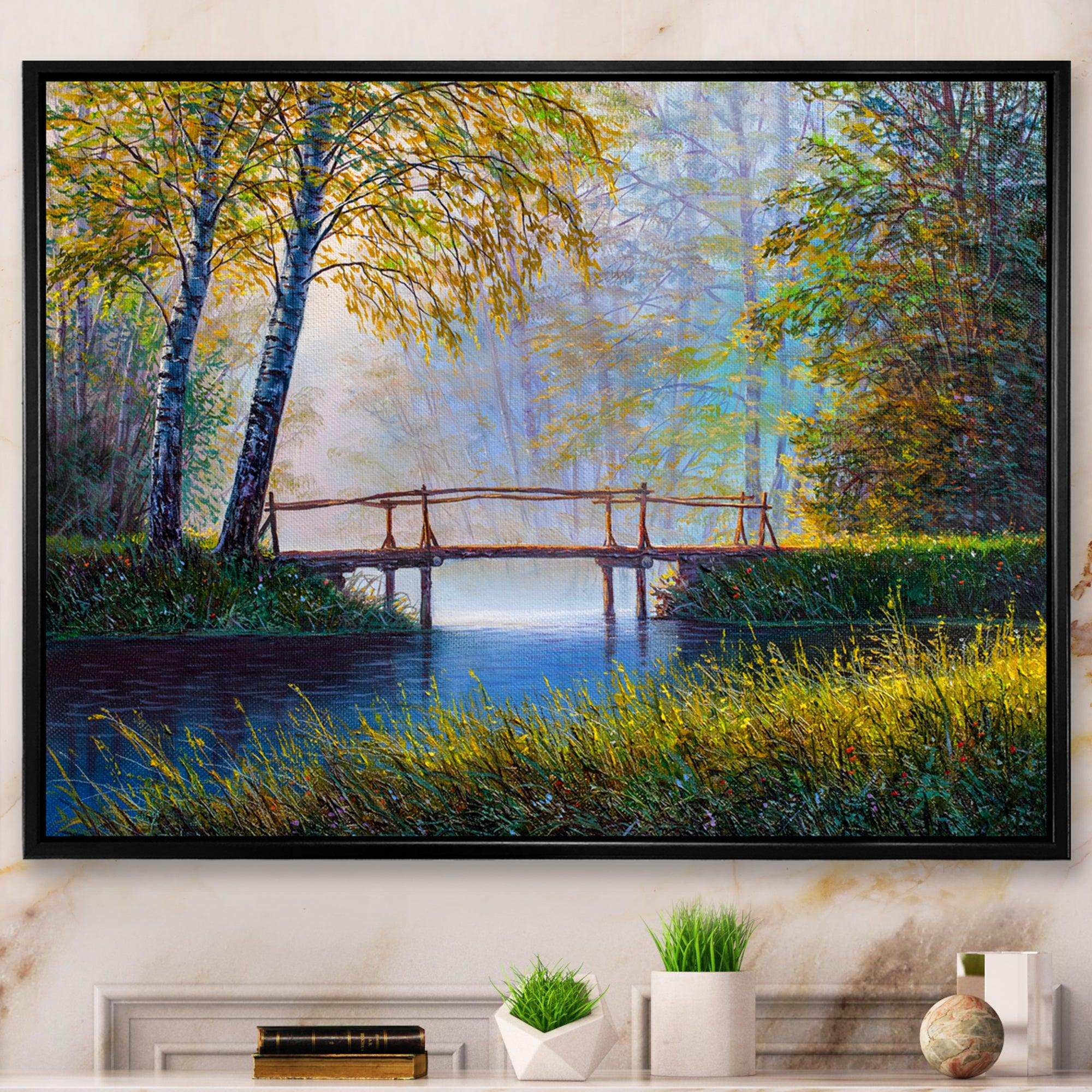 Morning Sunlight and The Awakening Spring Forest