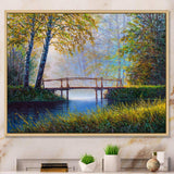 Morning Sunlight and The Awakening Spring Forest