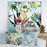 Tropical VIntage Flowers I