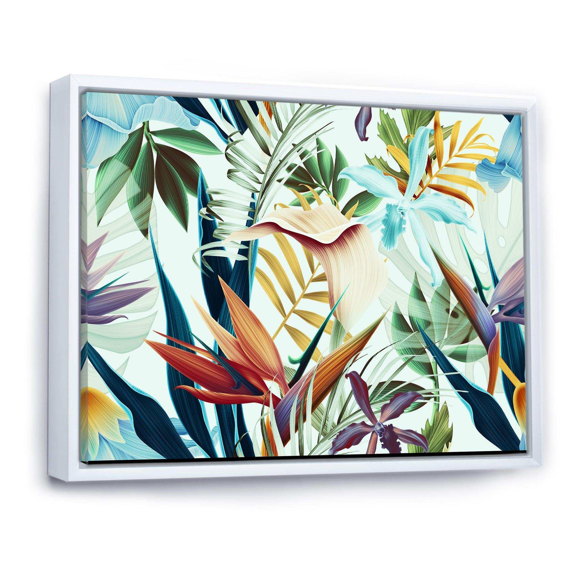 Tropical VIntage Flowers I