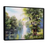 Landscape - Lake In The Forest Summer Day