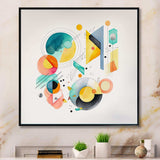 Multi-Color Circular Abstract I