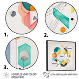 Multi-Color Circular Abstract I