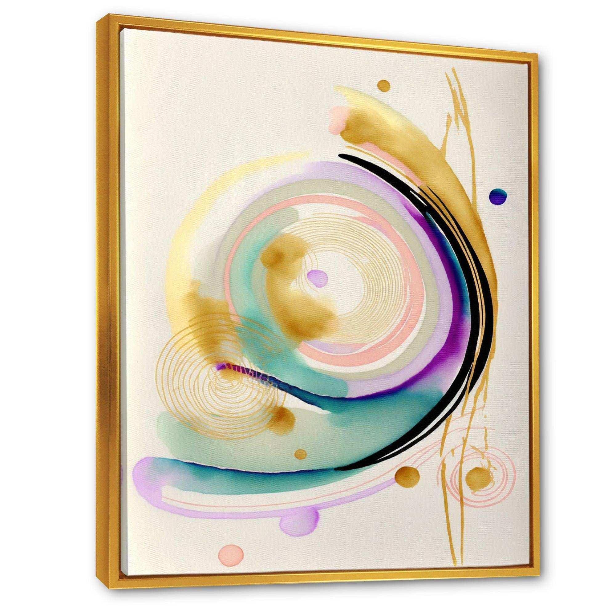 Modern Purple Hint Spiral