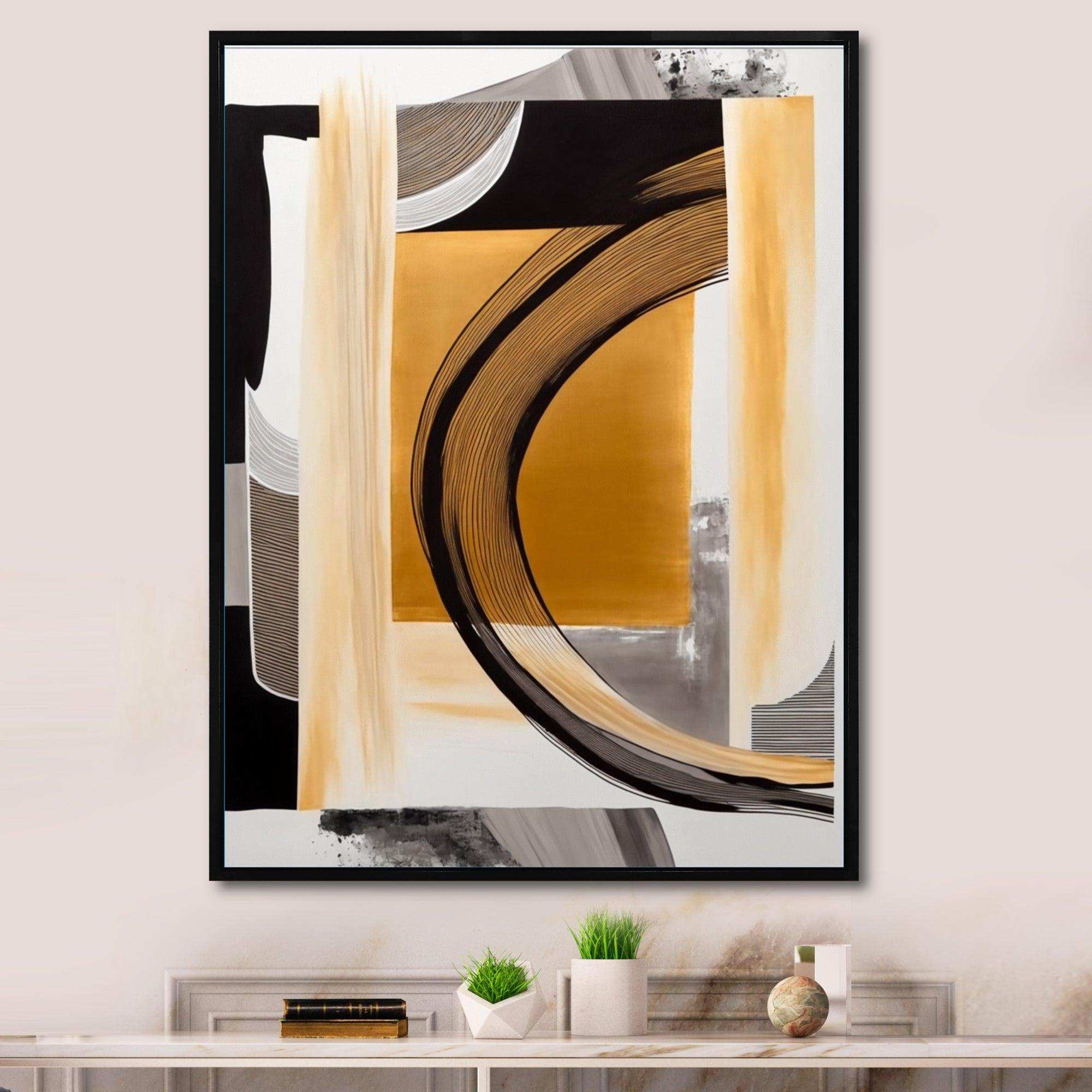 Glam Art Deco Abstract III