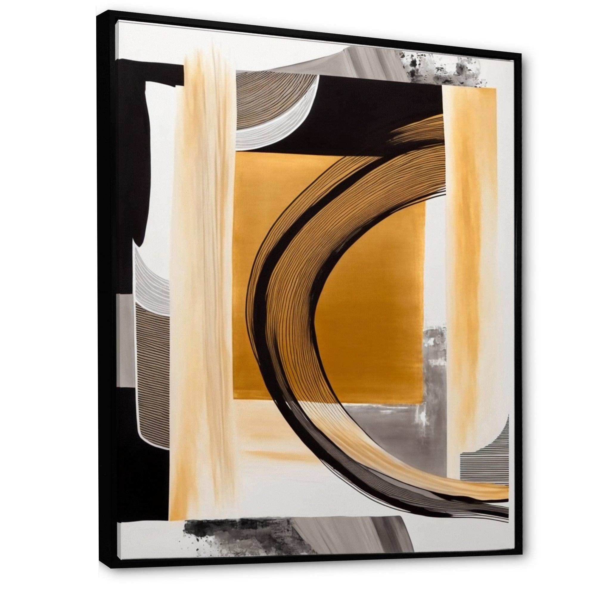 Glam Art Deco Abstract III