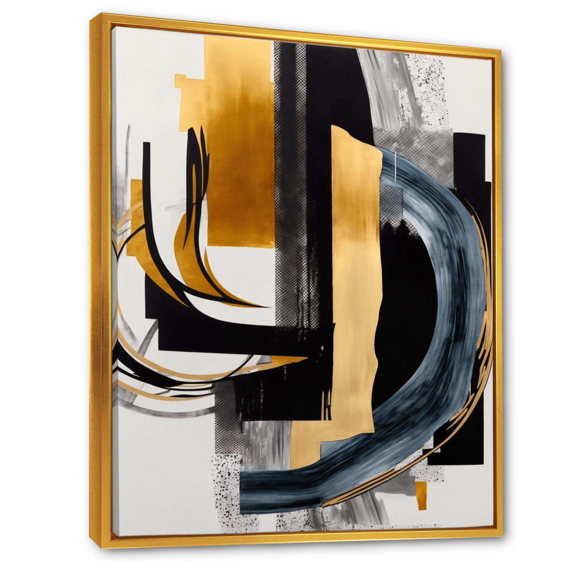 Glam Gold And Black Expression II