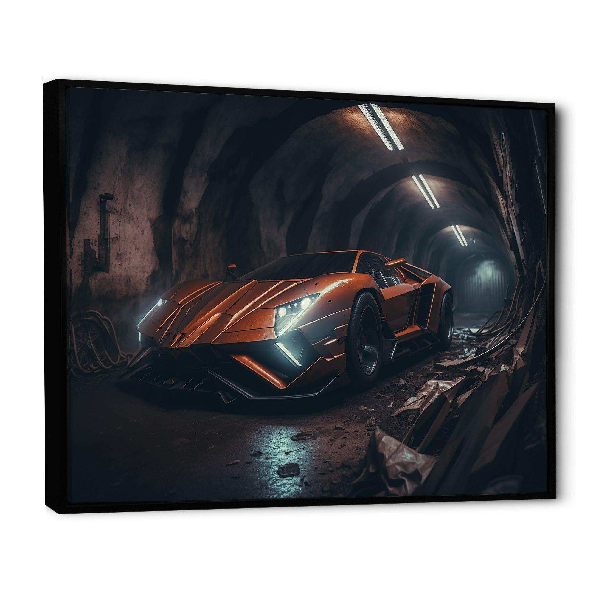 Orange Bodykit Exotic Car Photography