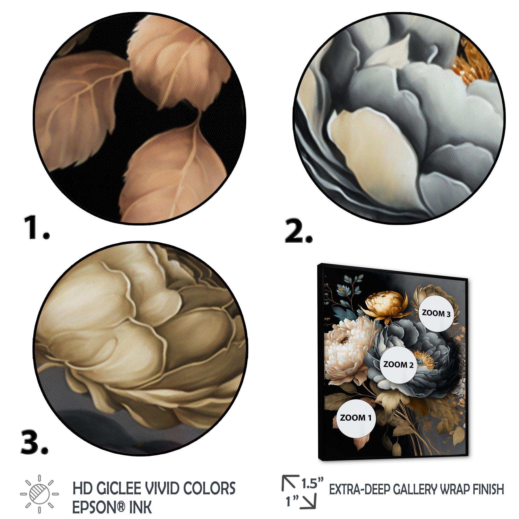 Blue Blooming Bouquet III