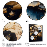 Blue And Gold Camellia II