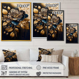 Blue And Gold Camellia II