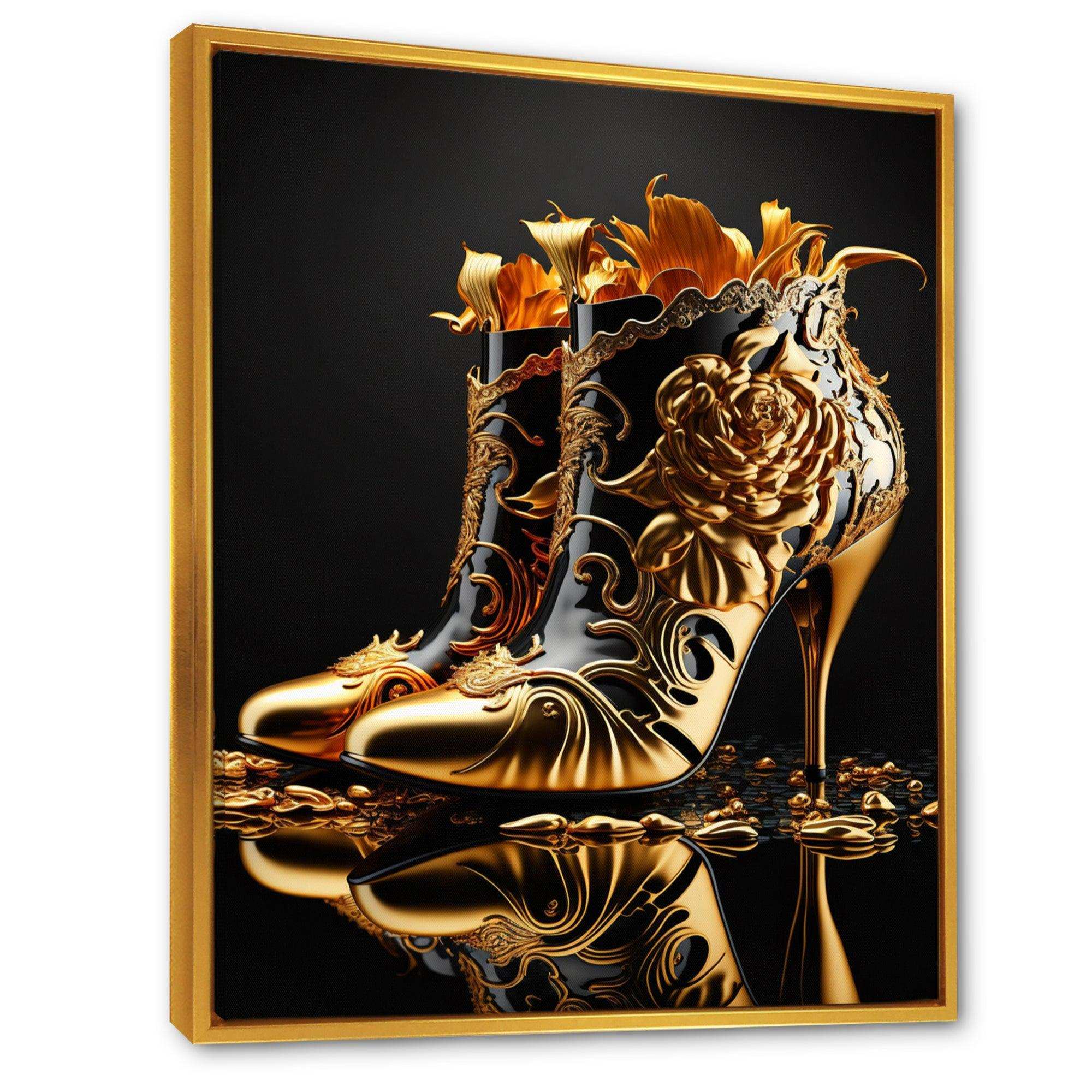 Golden Mechanic High Heel I