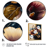 Burgundy And Blue Hibiscus Bunch I