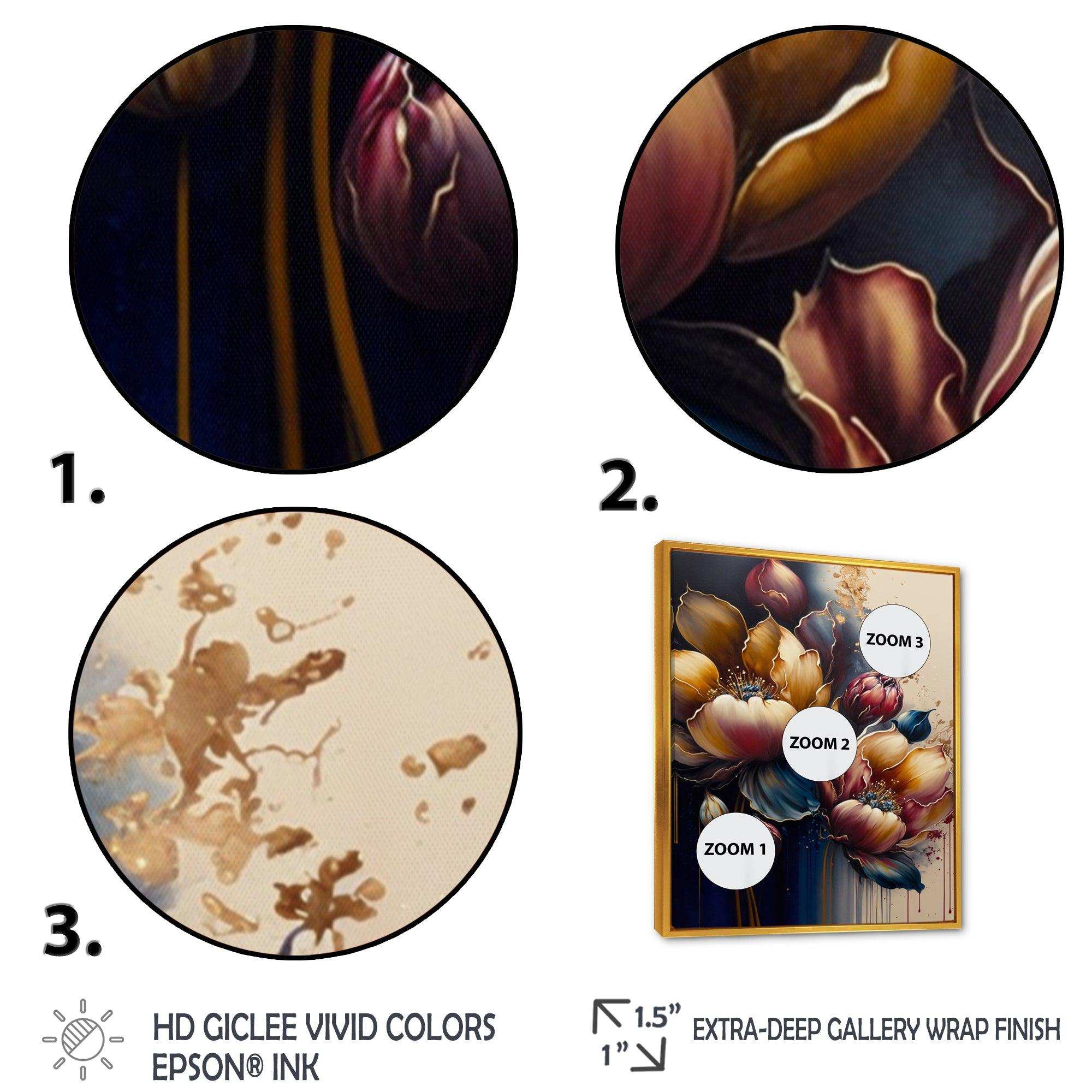 Night Shade Tulip Design I