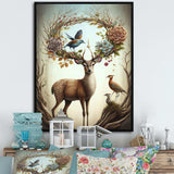 Deer With Blooming Antlers IV