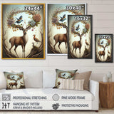 Deer With Blooming Antlers IV