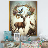 Deer With Blooming Antlers IV