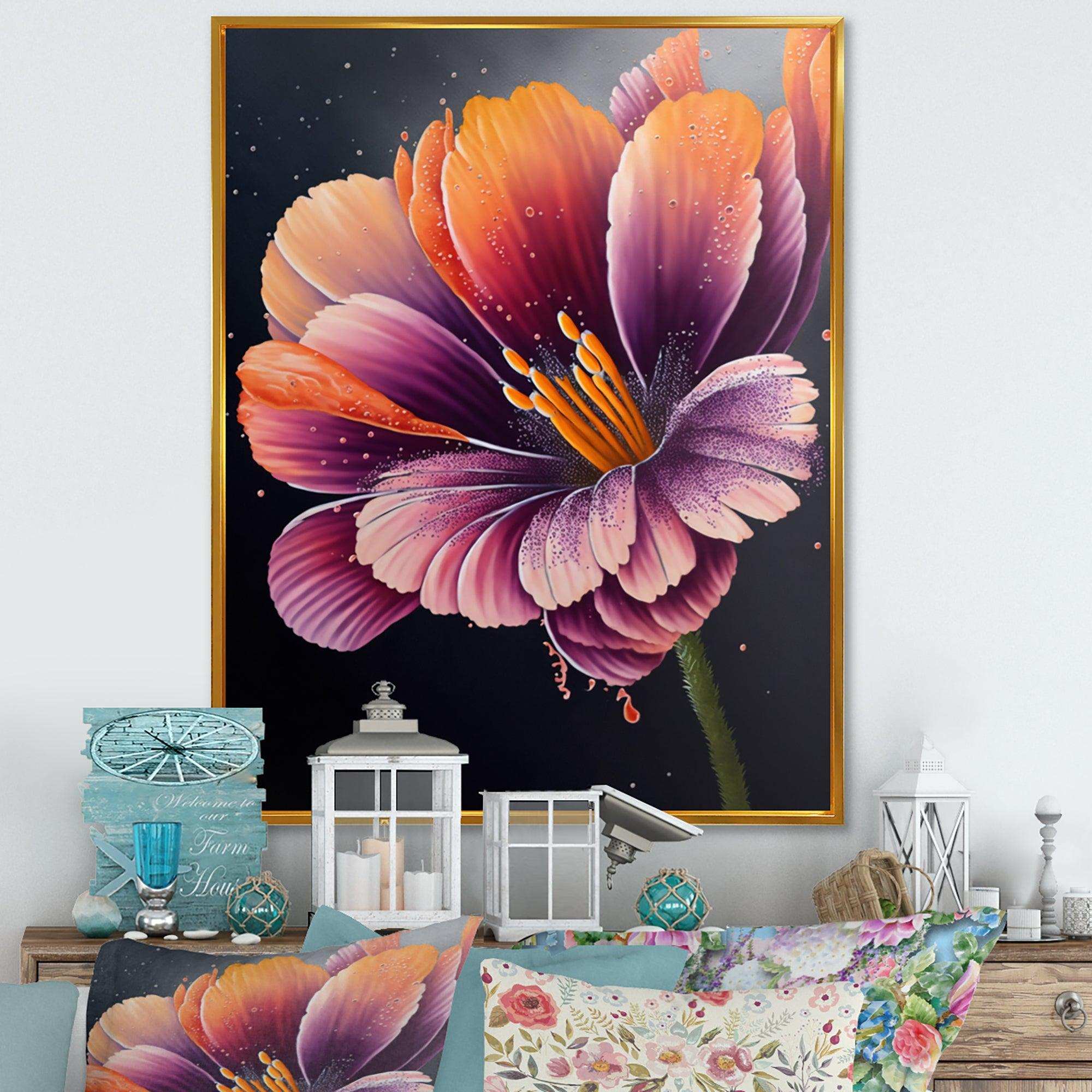 Blooming Gerbera Daisy Flowers