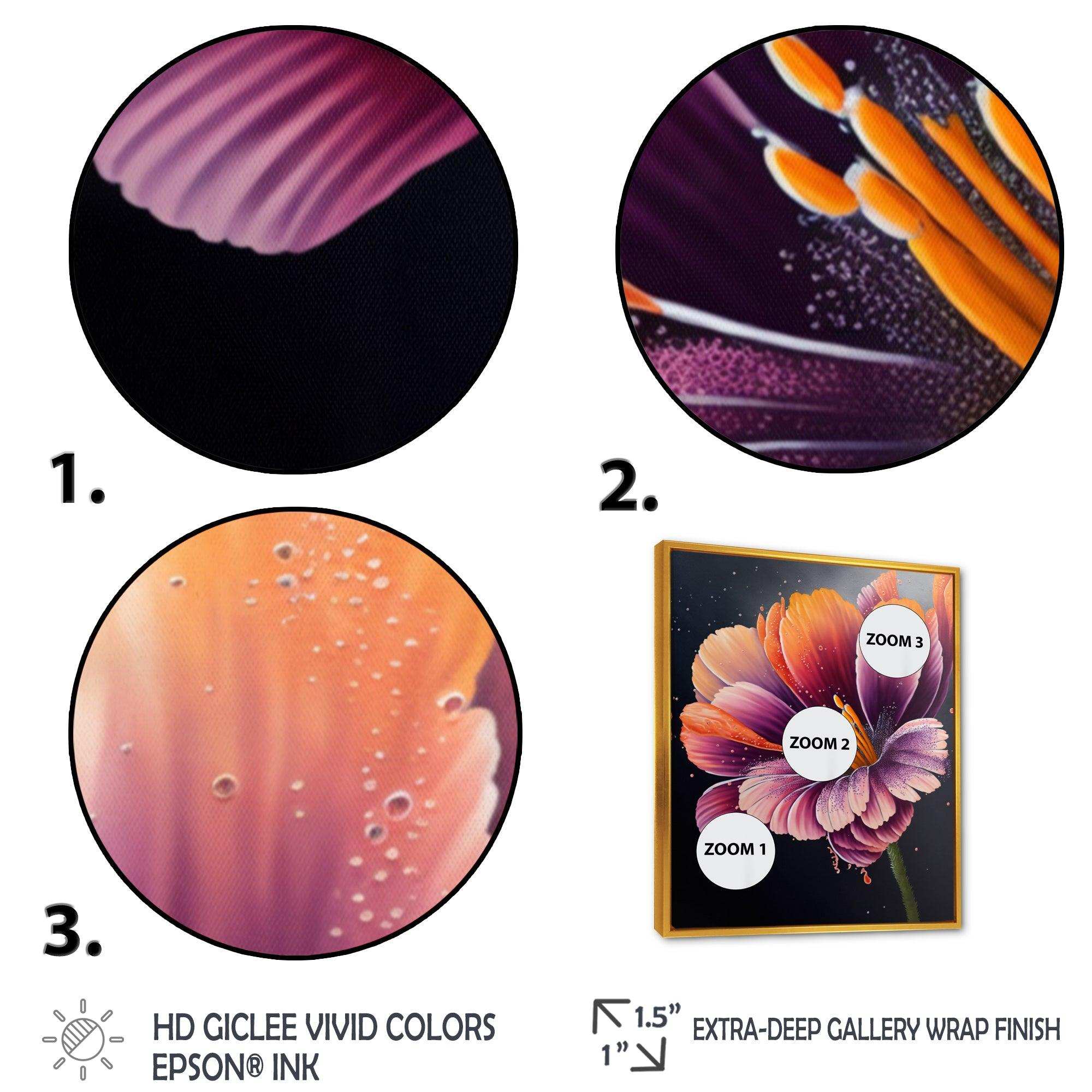 Blooming Gerbera Daisy Flowers