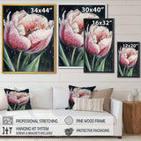 Blooming Tulip Flowers Watercolor I